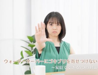 ウォーターサーバーにゴキブリを寄せつけない！家庭でできる5つの対策