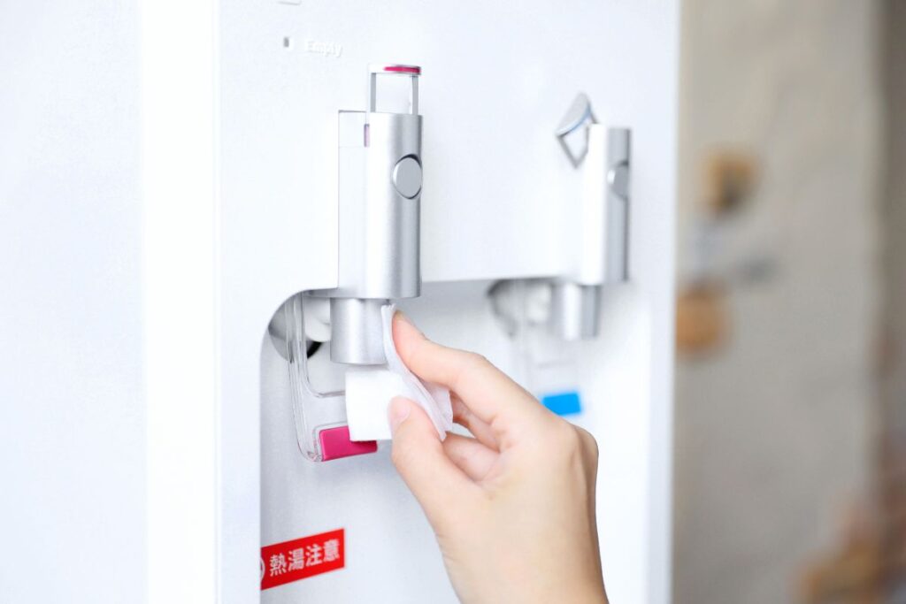 長期間使用しなかったウォーターサーバーの再開手順